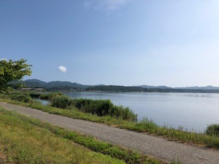 野外での朝ヨガにチャレンジ